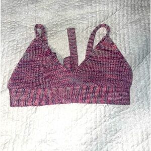 Knit bralette top
